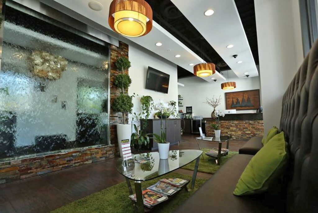 Thai Royal Massage Spa interior reception area